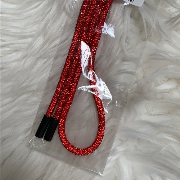 RHINESTONE HOODIE STRINGS 4 COLORS AVAIL - Picture 15 of 17